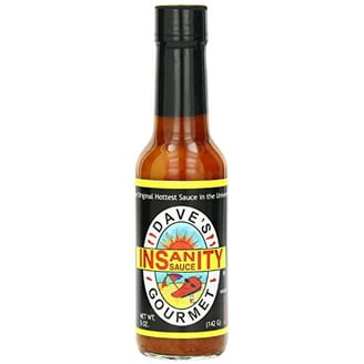 Dave's Gourmet Insanity Hot Sauce, Original Hottest Sauce, 5 oz
