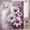 Pink, variant on Rustic Farmhouse Shower Curtain, Blue Daisy Floral with Butterfly Bathroom Decor, Watercolor Art Shower Curtain, Waterproof Polyester Fabric with 12 Hooks, 36x72 Inches