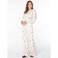 thumbnail image 2 of Celebrity Pink Women's Wide Leg Sweatpants with Wide Elastic Waist, Sizes XS-4X, 2 of 7