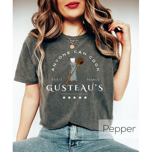 Funny Cooking Quote T-Shirt, Anyone Can Cook Graphic Tee, Cute Kitchen Gift for Chef