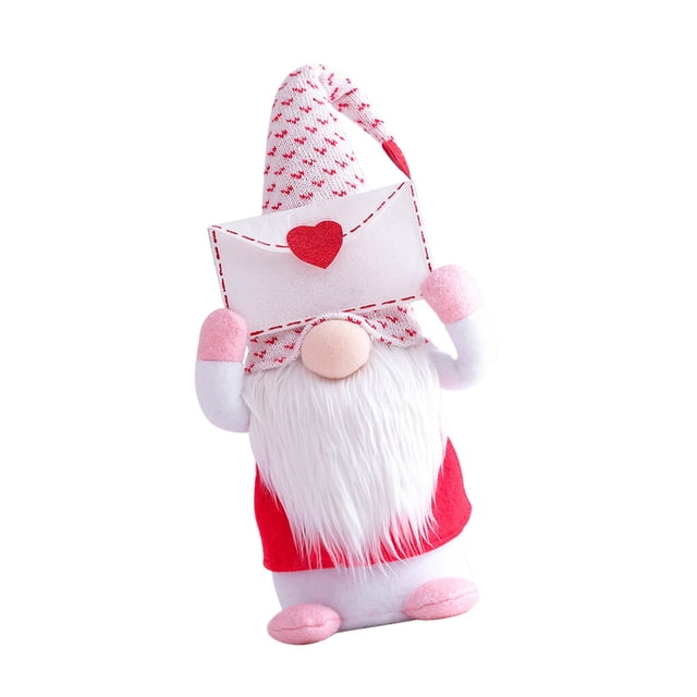 Yuarrent Muñeca sin rostro de Navidad Enfermeras Decoraciones navideñas Festival de tela Adornos de muñecas Feliz Navidad Navidad Natal Decoración de Kits de decoración para fiestas No.04 Yuarrent HA003527-04