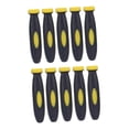 thumbnail image 2 of 10 mangos de goma para limas, accesorios duraderos para herramientas de reparación del hogar, lima práctica Amarillo, 2 of 9