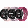 thumbnail image 1 of Chenchen Straps for Garmin Forerunner 55 /Forerunner 245 /Vivoactive 5 /Vivoactive 3 for Women Men, 3Pack Replacement Silicone Sport Band, 20mm Quick Release Wristband, 1 of 1