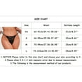 thumbnail image 3 of Seductiva Clothing Women's Thong Underwear Women Lace Panties Underwear Thongs Lingerie Brief Breathable Thong, 3 of 4