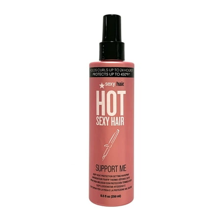 Hot Sexy Hair Support Me 450ºF Heat Protection 8.5
