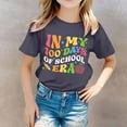 thumbnail image 2 of XEGLSBU Girls Shirts 5T Packs Children's Printed Round Neck Short Sleeved T Shirt for Boys and Girls Grey Size 3-4 Years, 2 of 4