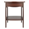 thumbnail image 2 of Claire accent table walnut finish, 2 of 9