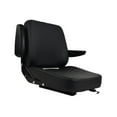 thumbnail image 2 of KLKCMS Universal Forklift Seat Cushion for Engineering Vehicle Loader Scrubber Adjustable Armrest, 2 of 8
