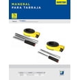 thumbnail image 2 of Maneral Para Tarraja Surtek Con Sistema Matraca 1/4 A 1/4In MAT02, 2 of 3