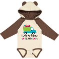 thumbnail image 3 of Inktastic I Love My Papaw Grandchild Boys Long Sleeve Baby Bodysuit, 3 of 5