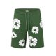 thumbnail image 1 of 2024 primavera y verano Denim Tears Kanye's mismo estilo espuma kapok calle alta pantalones cortos sueltos para hombres y mujeresPantalones cortos D237-verde, 1 of 5