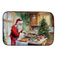 thumbnail image 5 of Cookies with Santa Claus Dish Drying Mat 14 in x 21 in, 5 of 7
