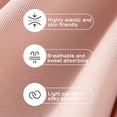 thumbnail image 4 of Huhudde Nursings Bra Maternity Nursings Bra Low Cut Breastfeeding Bras Natural Shape Sleep Bras Gifts, 4 of 18