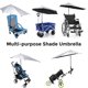 thumbnail image 2 of Sombrilla de playa ajustable UPF 50+ XL con abrazadera universal para, 2 of 8