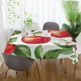 thumbnail image 3 of Yayeee Tablecloths 54" x 54" Rectangle Wrinkle Resistant Party Table Cover, Apple Pattern, 3 of 8