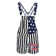 thumbnail image 5 of Mens American Flag Overalls Shorts Patriotic USA Print Loose Fit Bib Coveralls for Men Fourth of July Casual Summer Jumpsuit, 5 of 5