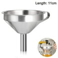 thumbnail image 1 of Large Stainless Steel Funnels For Kitchen,food Grade Metal Funnels, 1 of 3