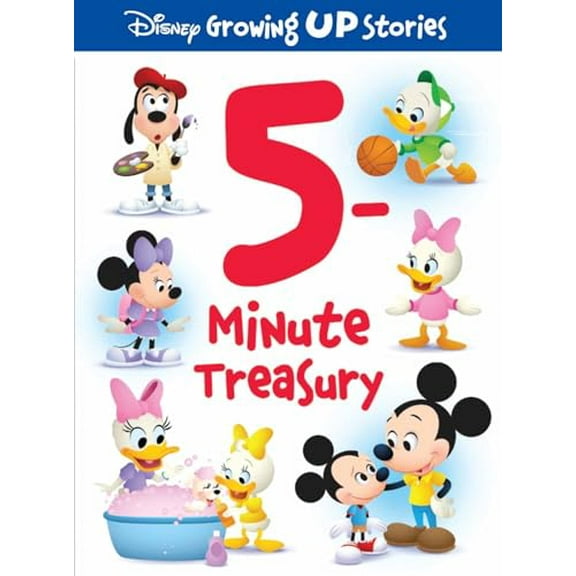Pre-Owned Disney Growing Up Stories: 5-Minute Treasury (Hardcover) 1503760022 9781503760028