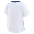 thumbnail image 3 of Women's WEAR by Erin Andrews White NFL Cropped Center Stripe Dolman T-Shirt, 3 of 6