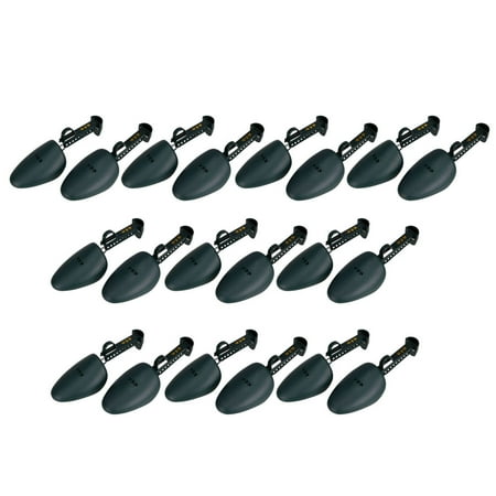UBesGoo 10 Pair Durable Adjustable Shoe Tree Men Practical Boot Green Plastic Metal