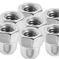thumbnail image 3 of BESTYASH 20 Pcs Embouts de Vis Protecteurs Argent Acier Inoxydable Dôme pour Écrous 0.39x0.28x0.28 Po, 3 of 7