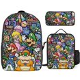 thumbnail image 1 of Pixel Plumber Adventure Game Backpack Learning Nomad Bookbag with Wanderer Lunch System, 1 of 5