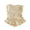 1-Light Yellow247, variant on Tiijoy Girls Summer Outfits Stretchy Solid Tank Top Ruffle Trim Shorts Set, Sizes 18-24 Months