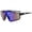 Black/Blue, variant on Polarized Sports Sunglasses, UV400 Protection for Cycling Driving Fishing, Multiple Colors Available