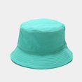 thumbnail image 5 of CoCopeaunts Women Bucket Hat Solid Color Double-Sided Fisherman Hats Outdoor Sunscreen Foldable Thin Quick Dry Basin Hat, 5 of 8