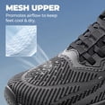thumbnail image 5 of Women's Slip On Walking Shoes Hands-Free Cushion Running Tennis SwiftPlush Non-Slip Comfortable Workout Gym Athletic Fashion Sneakers, 5 of 8
