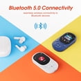 thumbnail image 4 of Bluetooth 5.3, mini reproductor de música portátil con grabación de radio fm, reproductor de música infantil mp3 con podómetro MP3 y reproductor mp4, 4 of 8