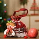 thumbnail image 1 of Bolsas De Vacaciones Bolsa de regalo navideña de tela no tejida, pequeña, para dulces, bolsa decorativa para regalos navideños, 1 unidad, 25 x 20 cm [B] Rkxzt, 1 of 8