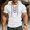 White, variant on Mens Trendy Hoodie Summer Fashion Men's Casual Loose Hooded Binding Short Sleeve Top Blouse Hoodie
