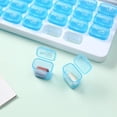 thumbnail image 2 of Monthly Pill Organizer Box Case 31 Day Pill Case Medicine Container Travel, 2 of 7