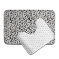 thumbnail image 6 of Honeii Wild Animal Leopard Print Pattern Bathroom Anti-Skid Pad Bathroom Mat Vintage Seamless Pattern Not-Slip Toilet Rug Set, 6 of 6