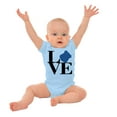 thumbnail image 3 of Love Badge Superhero Cop Police Romper Boys or Girls Infant Baby Brisco Brands 12M, 3 of 6