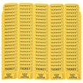 thumbnail image 2 of 100 Pcs Lottery Tickets Raffle White Circus Carnival Decorations Drinks Universal Travel, 2 of 3