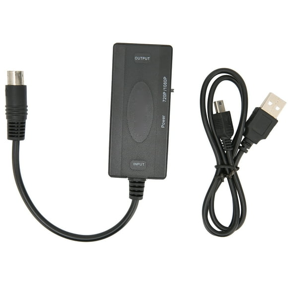 SS to HD Game Console Converter Adapter for HDTV - Lossless, Drive-Free, Multimedia Interface