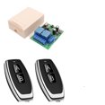 thumbnail image 1 of 433MHz Universal Remote Control Gate Door Module Relay Receiver And 2 Button Transmitter For Lamp Garage Control ,Long Lasting, 1 of 7