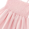 thumbnail image 4 of Vestido de verano rosa sin mangas para niñas pequeñas Dress Vieille 4-5T, 4 of 6