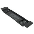 thumbnail image 2 of Wrvxzio Multi-use 1-Shelf Plastic Bathroom Caddy with 3 Compartments, White, 2 of 14