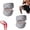 Grey, variant on Grunsguru Knee Stabilizer, Grunsguru Stabilizer Knee Brace, 3d Breathable Comfort Fabric, Grunsguru Patella Stabilizer For Various Leg Shapes, Not Fall Off During Strenuous Exercise (Gray)