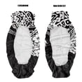 thumbnail image 6 of ZIATUBLES 2-Pack Waterproof UTV Seat Covers, Polynesian Tribal Lion Print Replacement Bench Seat Protectors Compatible with Kawasaki Mule 3000 3010, Wear-Resistant Polyester UTV Seat Decor Covers, 6 of 8