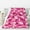Camouflage(pink), variant on Houndstooth Pattern Throw Blanket Ultra Soft Warm All Season Decorative Fleece Blankets for Bed Chair Car Sofa Couch Bedroom 80"X60"