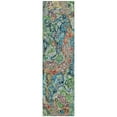 thumbnail image 2 of Addison Rugs Chantille Indoor/Outdoor Transitional Abstract Blue Washable Runner Rug, 2'3" x 7'6", 2 of 6
