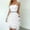 White, variant on Sequin Mini Dresses for Women Formal Party Cocktail Club Dress Sleeveless Zipper Back Sling Tassels Dress