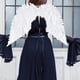 thumbnail image 3 of Alas de ángel con plumas, accesorios de cosplay, exquisitas alas de hada, disfraz de ángel Blanco, 3 of 6