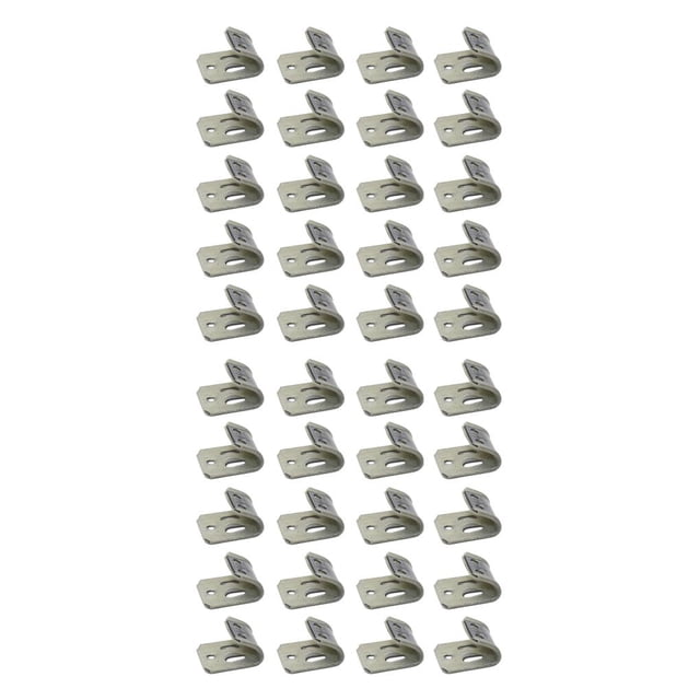 braveheart 20 Pcs Clips de Ressort pour Rembourrage Coins Matériel Attaches Hasps comme Montré 2Set