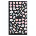 thumbnail image 2 of Funie Autocollants de Transfert de Fleurs Accessoires Papier Autocollant Coloré Outils de Maquillage pour Fête, 2 of 6