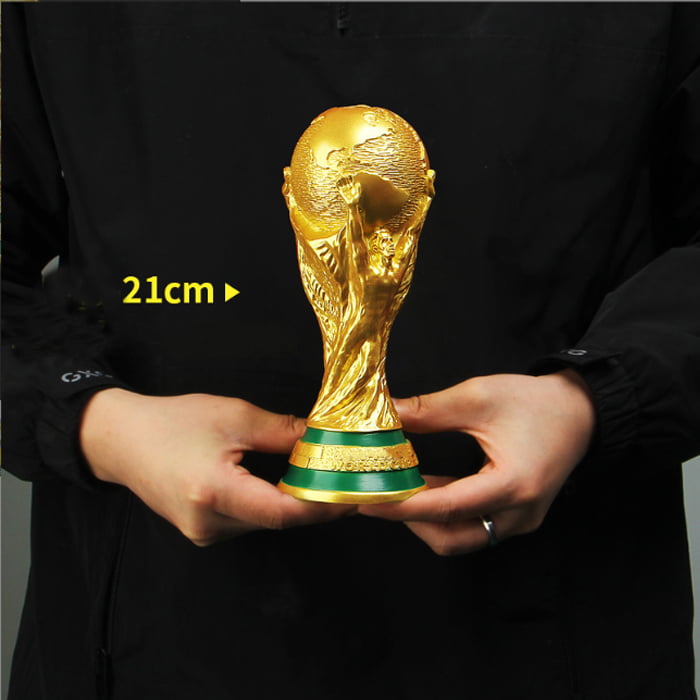 Soccer trophy World Cup Trophy Model Souvenir Gold 5/8.3/10.6/14